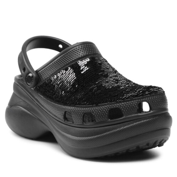 ✨Host pick✨Crocs Crocs Classic Bae Sequin Clog - Picture 3 of 7